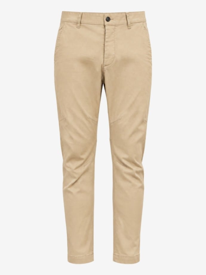 Sexy stretch cotton chino trousers