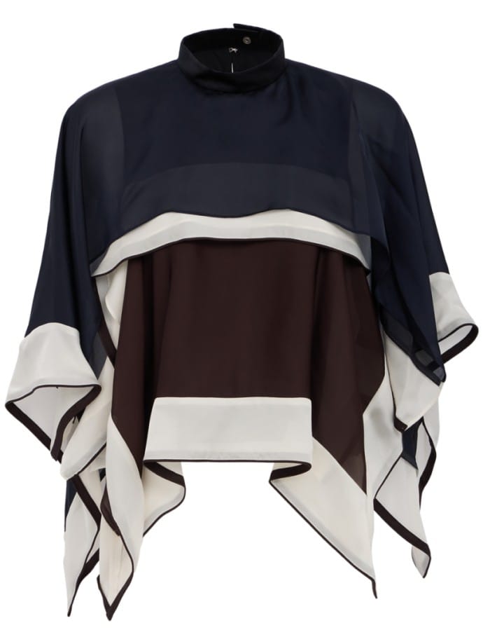 Satin x Chiffon Pullover