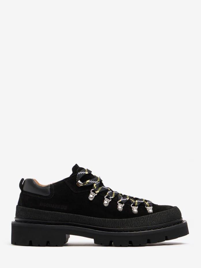 Skiers Laced Up