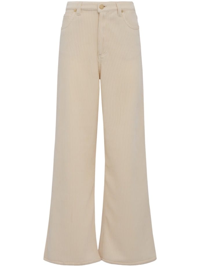 Wide Leg Mid Rise Pants