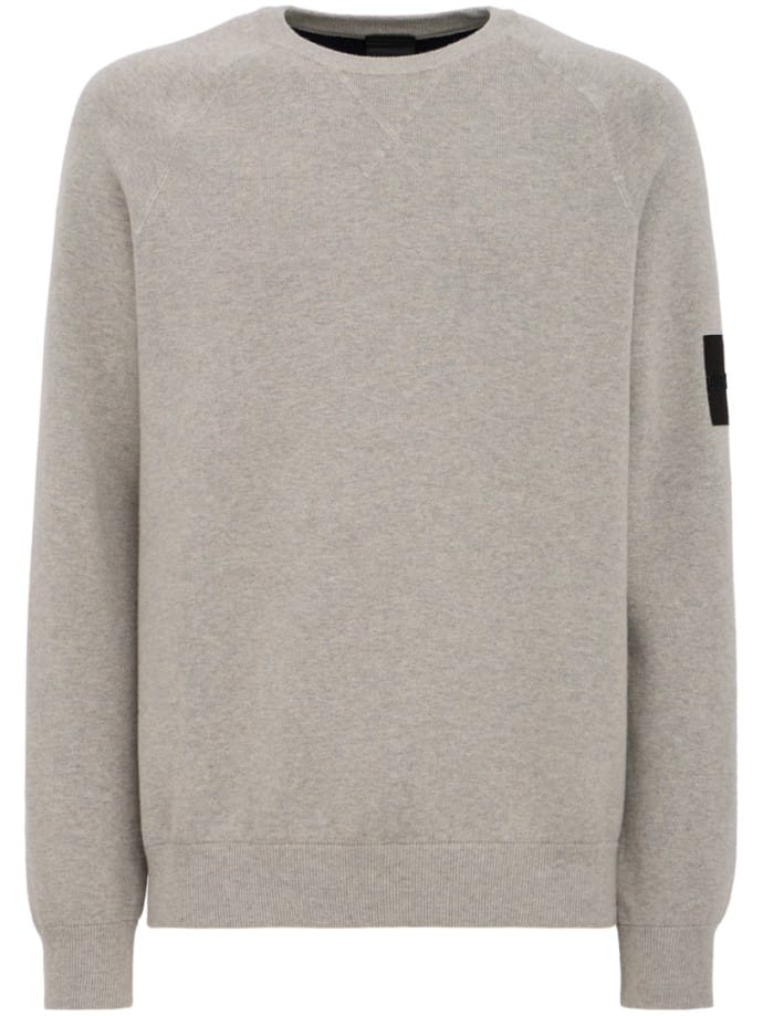 Woodveil cotton blend crewneck sweater