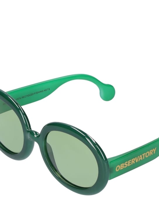 Lunettes De Soleil Ovales En Econyl Vert - The Animals Observatory ...