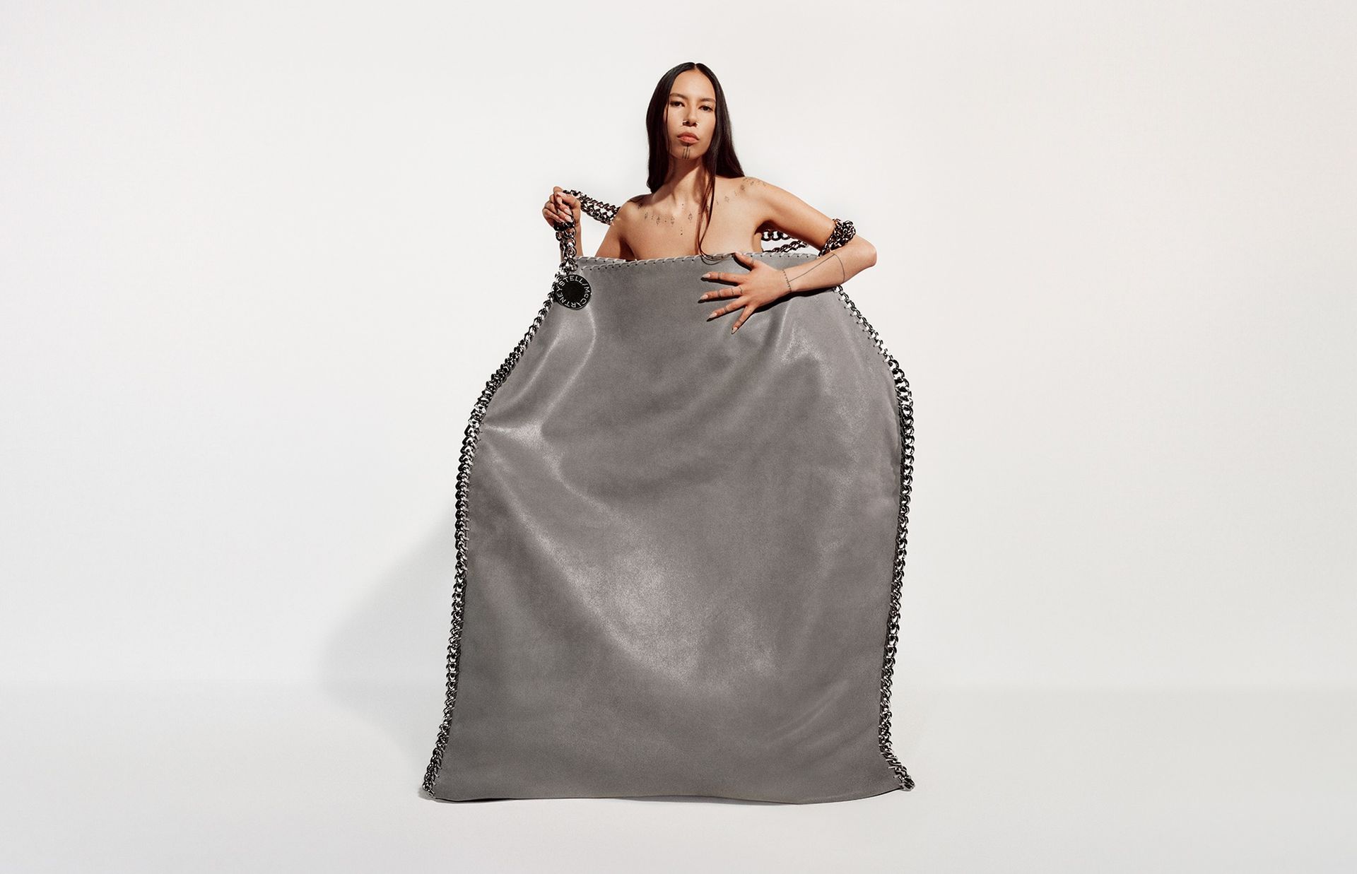 Stella McCartney Falabella Giant Grey