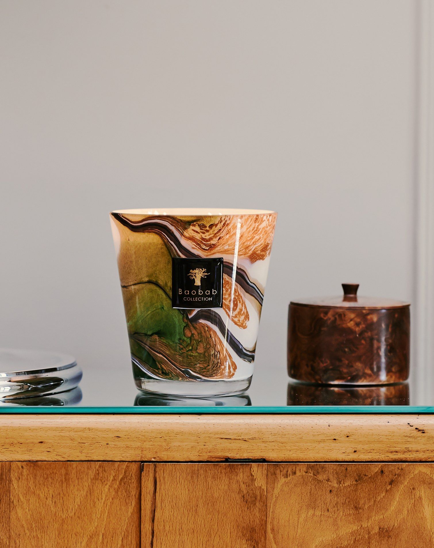 Baobab Collection colored candle