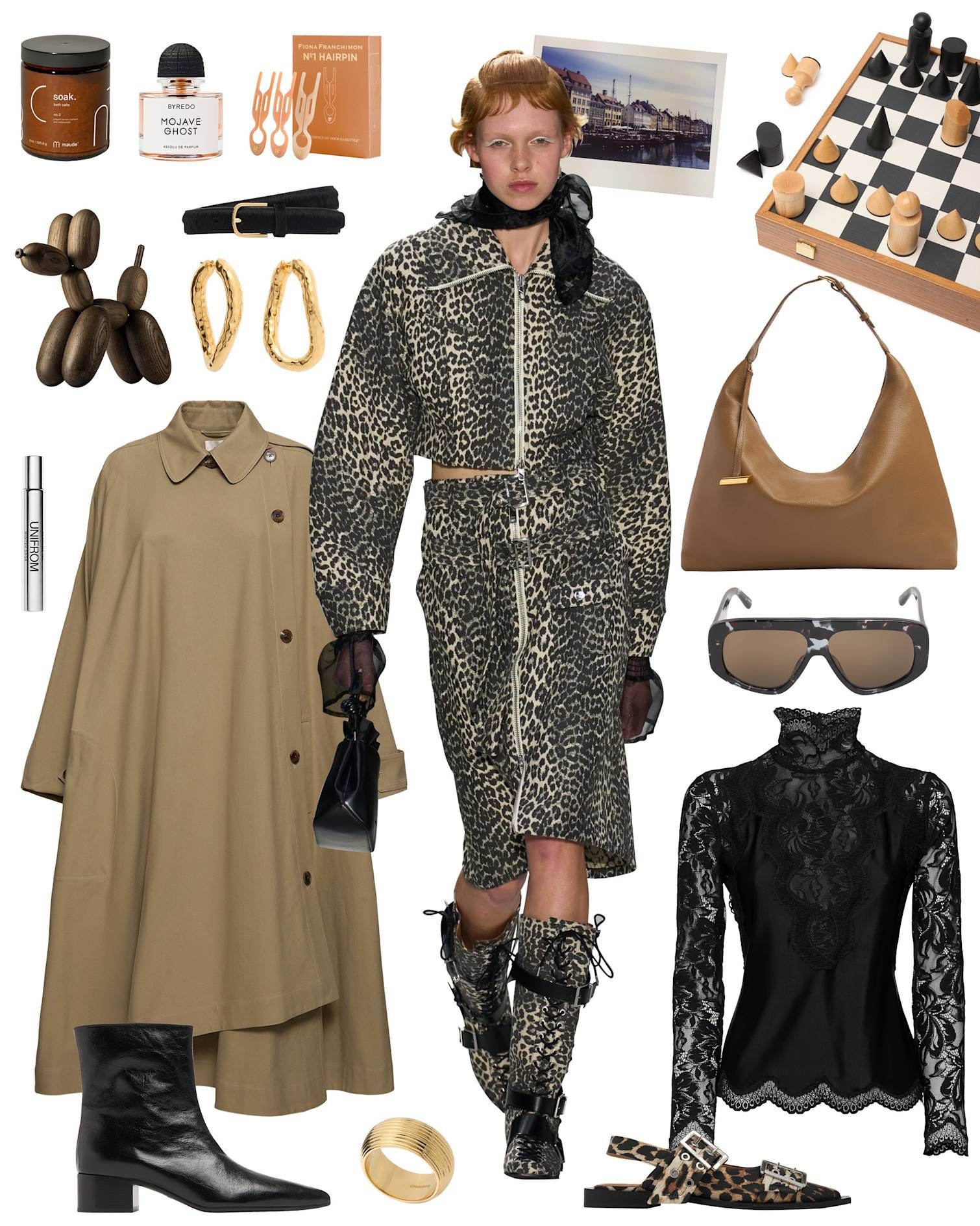 Scandinavian style inspiration with minimalist decor, bold prints and over-the-top proportions.