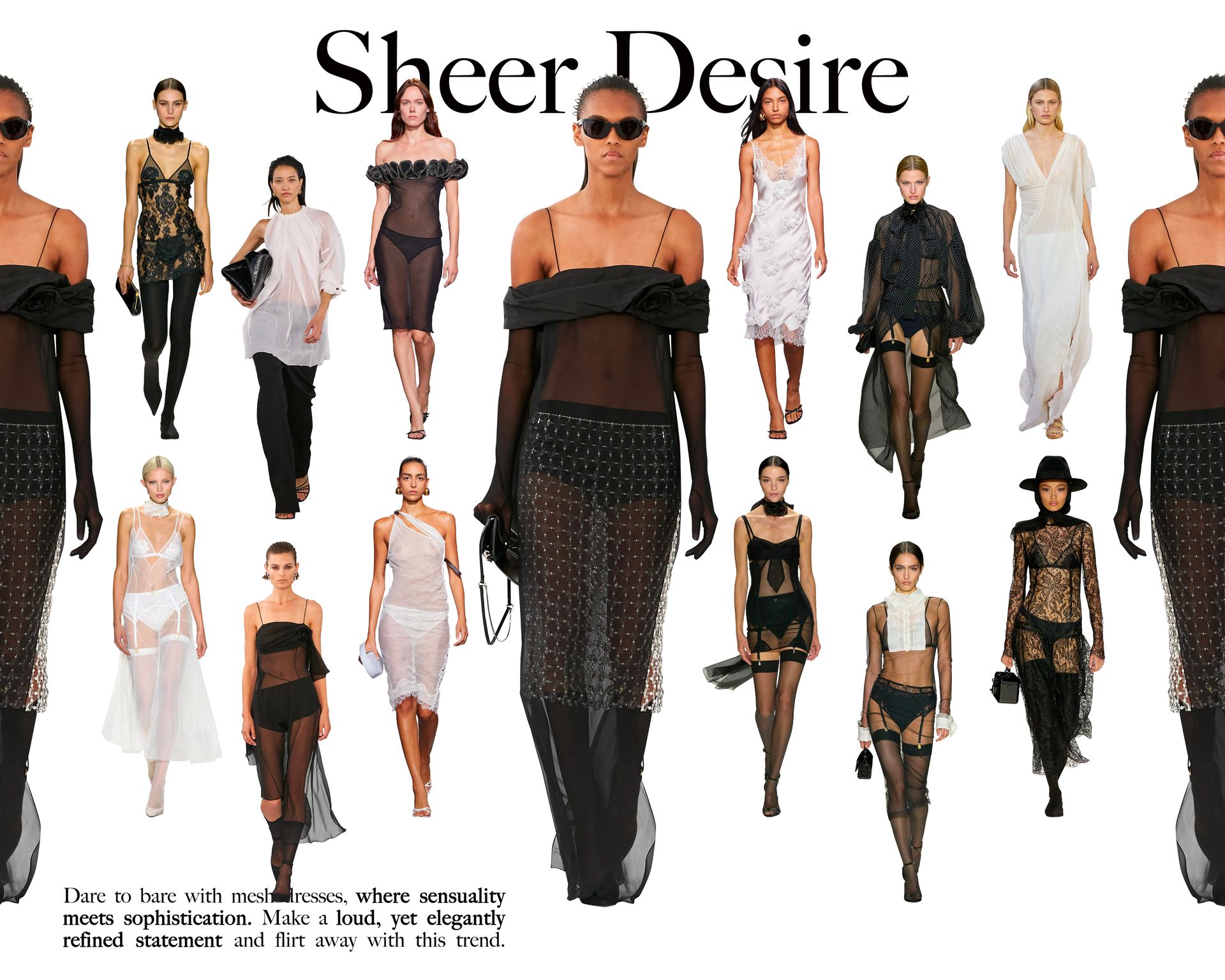 Sheer outfits