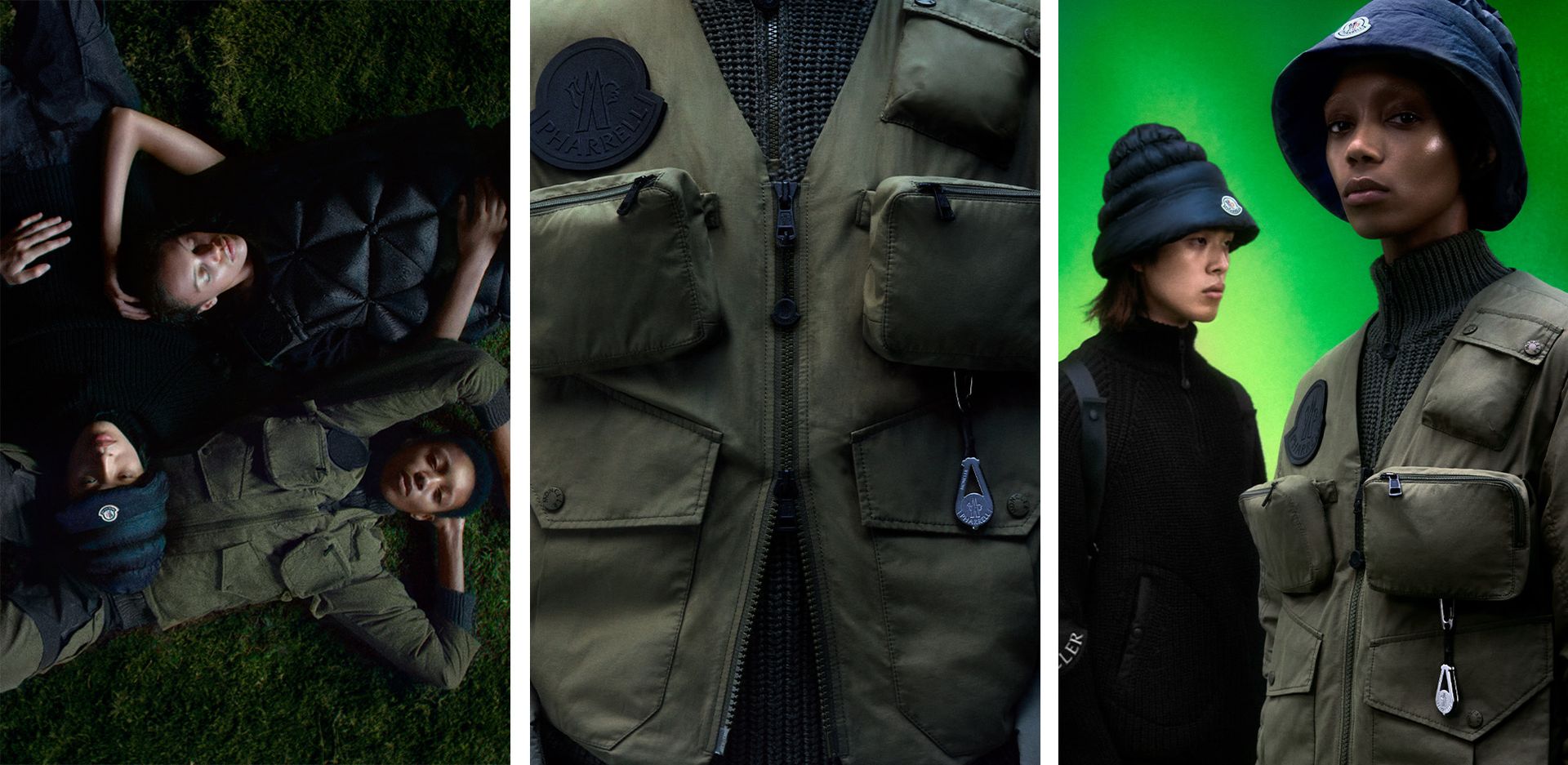 Moncler sleeveless jackets