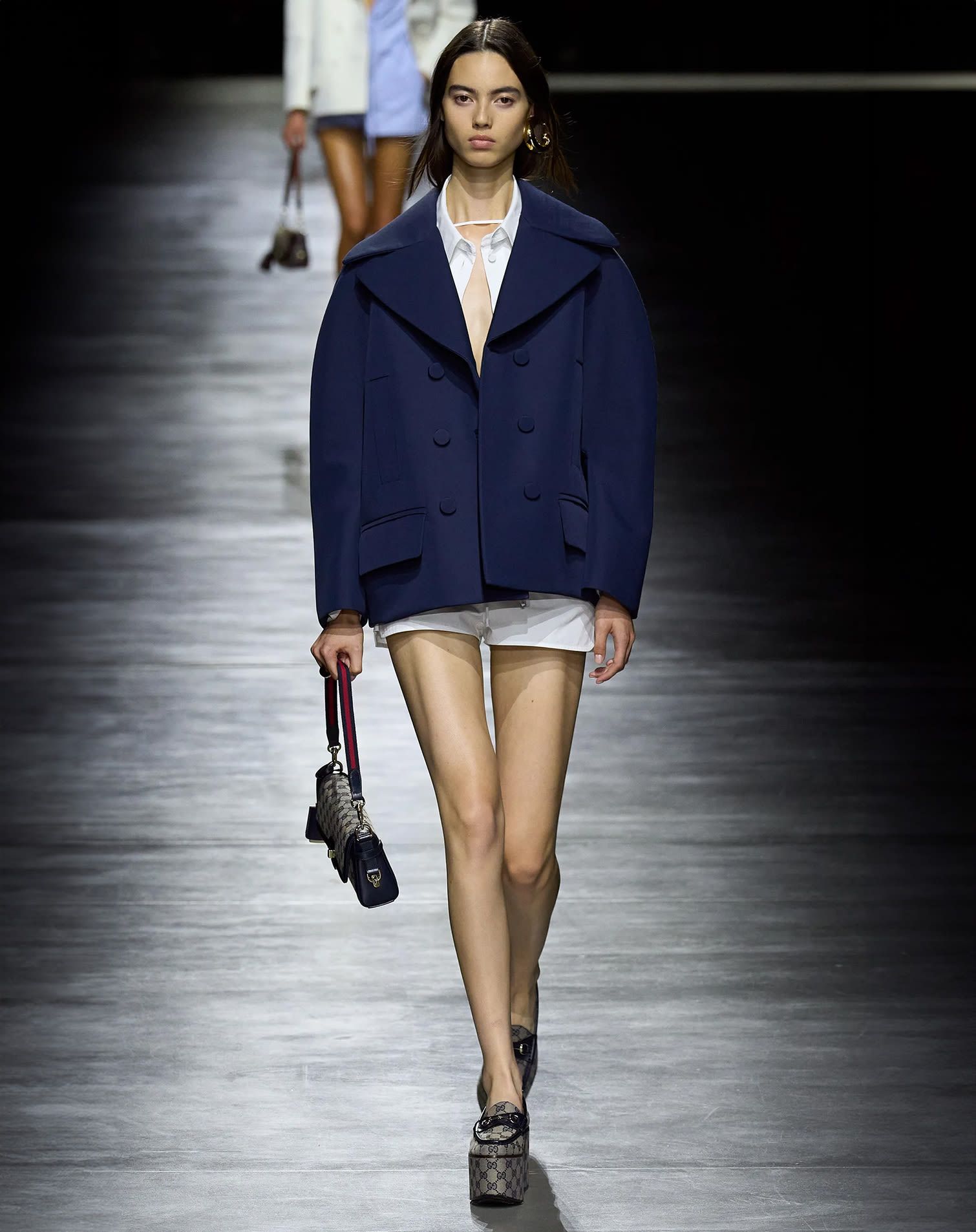 Preppy Style outfit on runway