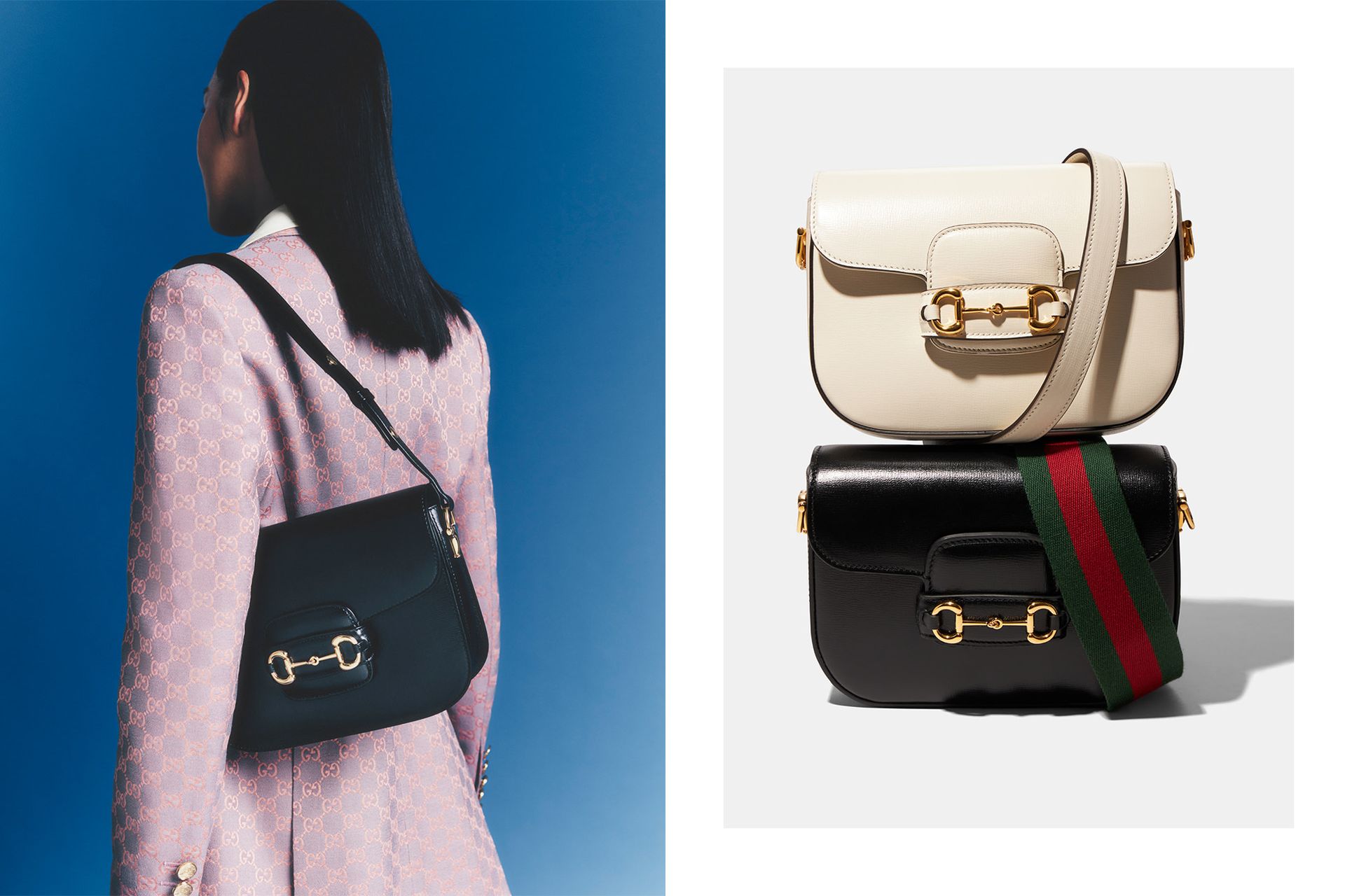 Mini 1955 Horsebit leather bag