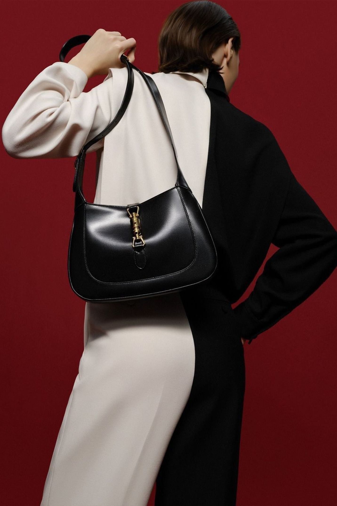 Black Jackie Gucci Shoulder Bag