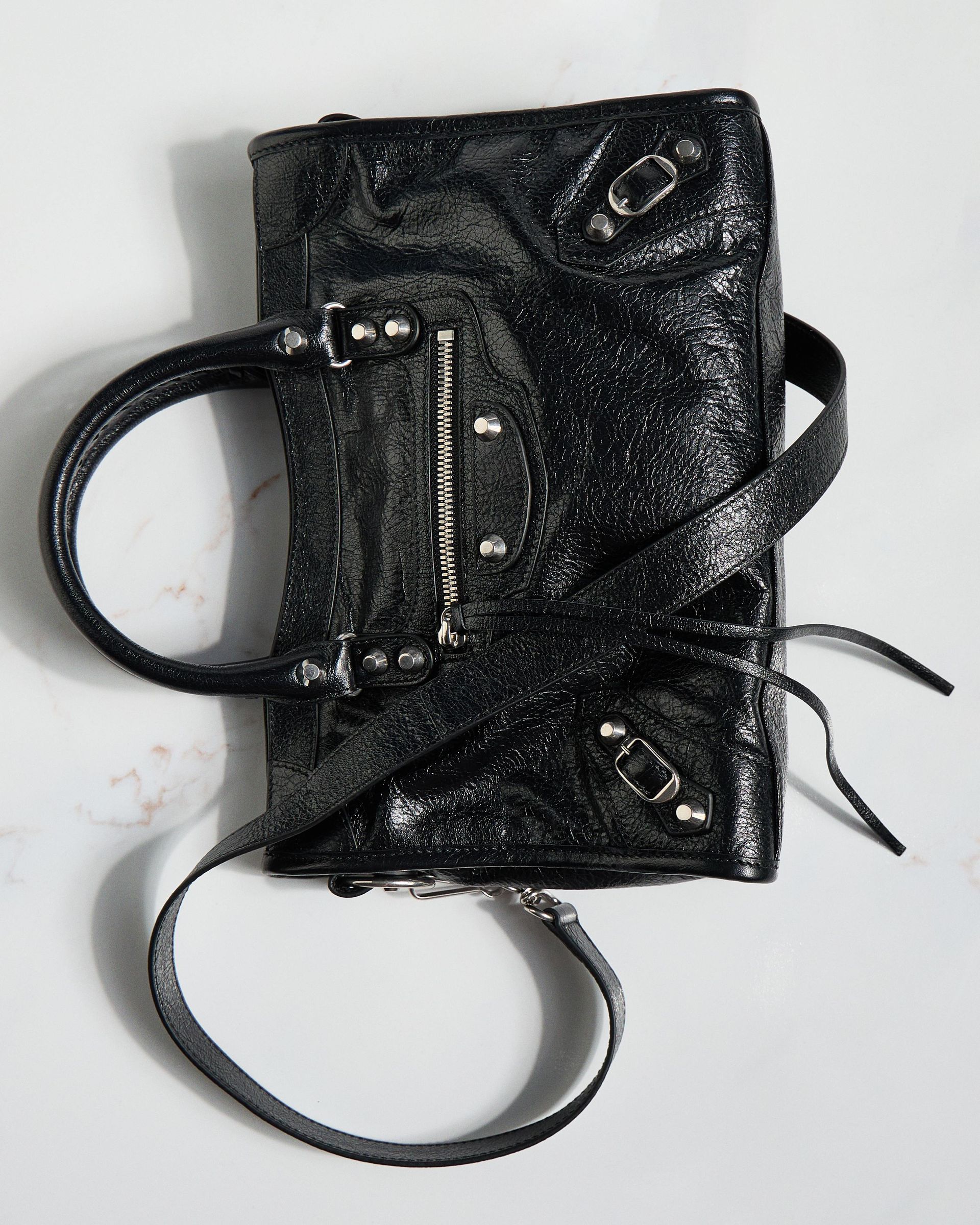 Balenciaga Medium Le City Arena Storico leather crossbody bag